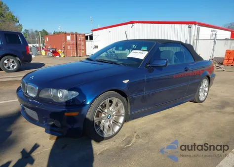 2006 BMW 330Ci из США, поврежденный, VIN WBABW53406PZ42808